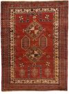 A CAUCASIAN PRAYER RUG, CIRCA 1900