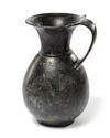 A BUCCHERO NERO OINOCHOE, 6TH CENTURY BC
