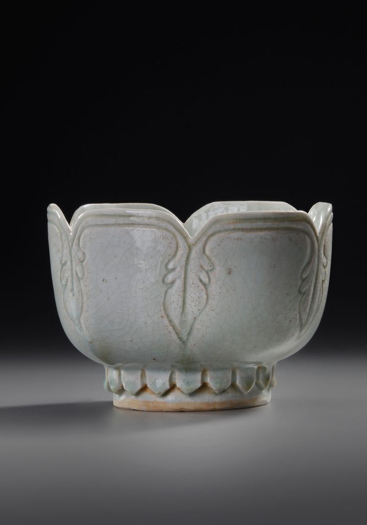 A CHINESE QINGBAI LOTUS SHAPED BOWL, NORTHERN SONG DYNASTY (960–1127)