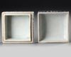 A SMALL CHINESE FAMILLE ROSE BOX WITH COVER, 20TH CENTURY