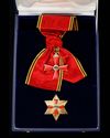 FEDERAL ORDER OF MERIT - GRAND CROSS OF THE ORDER OF MERIT OF THE FEDERAL REPUBLIC OF GERMANY WITH STAR AND SHOULDER RIBBON IN AWARD CASE