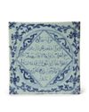 A CHINESE BLUE AND WHITE ISLAMIC MARKET TILE, QING DYNASTY (1644-1911)