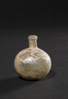 A SMALL GLOBULAR FLASK, SYRIA, 13TH CENTURY