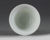 A Chinese famille verte 'butterflies and flowers' cup