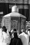 AN ALBUM OF PHOTOGRAPHIC NEGATIVES OF HOLY PLACES IN SAUDIA ARABIA, MID 20TH CENTURY