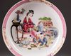 A pair of 'famille rose' dishes