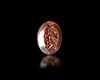 A ROMAN INTAGLIO OF SERAPIS IN CARNELIAN, 1ST CENTURY AD