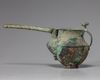 An ancient Middle Eastern bronze vessel. Persian
