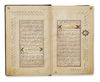 A SAFAVID QURAN WITH PERSIAN TRANSLATIONS MOST PROBABLY BY AQA HADI IBN MULLA MUHAMMAD SALIH MAZANDARANI, COPIED BY MUHTASHAM AL-ISFAHANI, THE ROYAL SCRIBE ( KATIB AL-SULTANI ), PERSIA, EARLY 18TH CENTURY