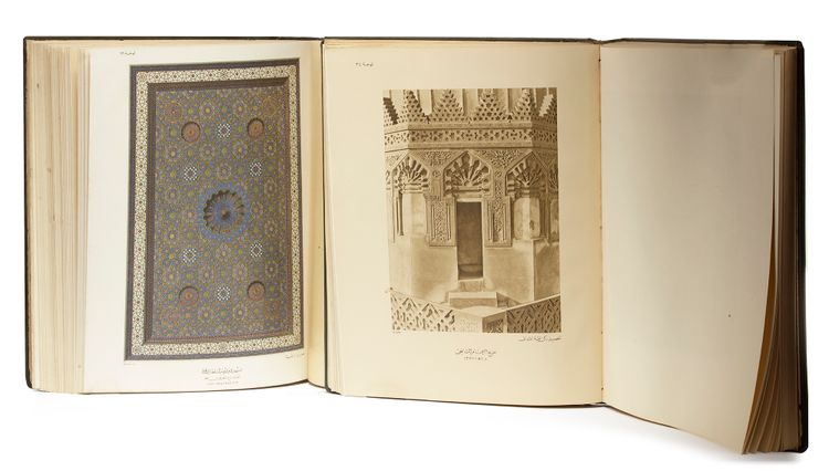 A GROUP OF COLORFUL AND NON-COLORED VIEWS OF THE MOST IMPORTANT MOSQUES IN EGYPT, 1984