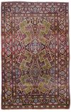 AN AHMAD ISFAHAN RUG WITH UNUSUAL DESIGN