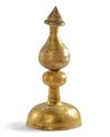 AN OTTOMAN TOMBAK ALAM FINIAL, TURKEY, 18TH CENTURY