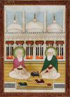 SHAYKH ABD AL-QADIR JILANI AND KHAWAJA MU'IN AL-DIN CHISHTI, 19TH CENTURY