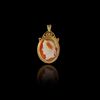 A ROMAN AGATE CAMEO OF THE YOUNG NERO, 1ST CENTURY AD