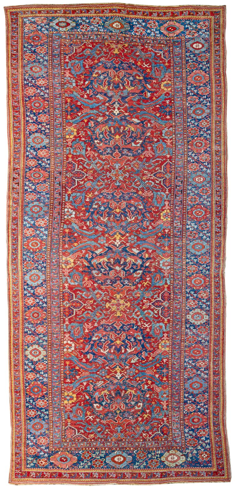 AN UZAK WEST ANATOLIAN CARPET, 17TH CENTURY