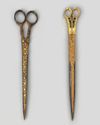 Two Ottoman gold-damascened calligrapher’s tools