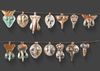 FOURTEEN PHALLIC AMULETS, 4TH CENTURY AD