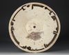 A LARGE SAMANID SLIP-PAINTED CALLIGRAPHIC POTTERY BOWL, NISHAPUR OR SAMARKAND 10TH CENTURY