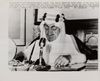 A COLLECTION OF EIGHT OLD PICTURES OF KING FAISAL BIN ABDULAZIZ AL SAUD, 3RD KING OF SAUDIA ARABIA, 1940S-1970S