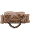 Bottega Veneta Python Cocker Hobo Bag - Limited Edition