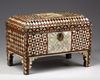 AN OTTOMAN MOTHER-OF-PEARL TORTOISE SHELL QURAN CASE