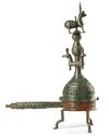 A KHORASAN BRONZE INCENSE BURNER, PERSIA, 13TH CENTURY