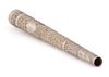 A CHINESE SILVER HANDLE, 19TH CENTURY