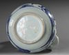 A JAPANESE BLUE AND WHITE ARITA KENDI, 17TH CENTURY