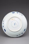 A blue and white Kangxi charger