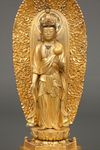 A JAPANESE BODHISATTVA KANNON 観音, BAKUMATSU PERIOD (1853-1867)