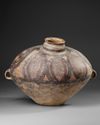 CHINESE PAINTED POTTERY JAR, NEOLITHIC PERIOD, BANSHAN CULTURE, GANSU PROVINCE, 3RD MILLENNIUM BC OR LATER