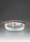 A Chinese Famille Rose Basin