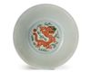 A CHINESE WUCAI DRAGON AND PHOENIX BOWL, QING DYNASTY (1636–1912)