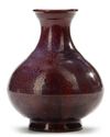 A CHINESE FLAMBE-GLAZED VASE, 19TH CENTURY