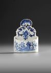 A BLUE AND WHITE STOUP, DELFT, SECOND HALF 18TH CENTURY