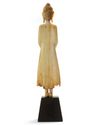 A THAI IVORY STANDING FIGURE