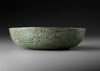A CAST BRONZE MAGIC BOWL, 17TH CENTURY