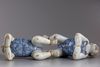 TWO CHINESE BOYS PORCELAIN PILLOWS