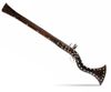 A MIQUELET LOCK LONG GUN,19TH CENTURY