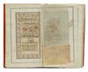 AL-JAZULI, DALA'IL AL-KHAYRAT WA SHAWARIQ AL-ANWAR, INCLUDING OTHER PRAYERS, WITH TWO DIAGRAMS OF THE HOLY SANCTURARIES AT MECCA AND MEDINA, KASHMIR, 19TH CENTURY