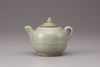 A celadon teapot with cover