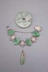 Three jade objects