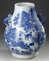 A CHINESE 'HUNDRED DEER' HU-FORM VASE, QING DYNASTY (1644-1911)