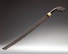 AN ARABIC SWORD, SHAMSHIR, 18TH - 19TH CENTURY