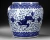A LARGE CHINESE POT, JIAJING PERIOD, MING DYNASTY (1368-1644) OR LATER