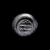 AN EARLY ISLAMIC GLASS WEIGHT OF DOUBLE DIRHAM,10TH-11TH CENTURY