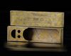 A Mamluk silver-inlaid brass pen case