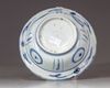 A Chinese blue and white bowl
