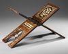 A WOODEN QURAN STAND WITH BONE INLAY, OTTOMAN MAMLUK, 18TH CENTURY