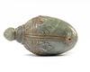 A MUGHAL JADE GUNPOWDER HOLDER, EARLY 20TH CENTURY